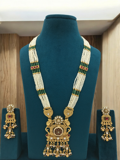 UNNATI BRASS NECKLACE SET