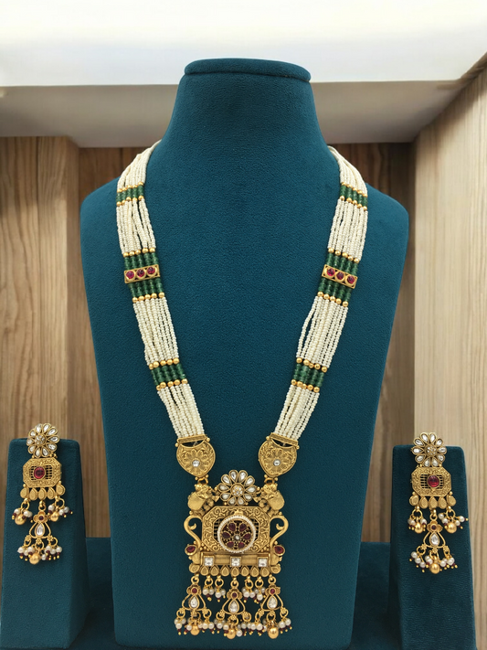 UNNATI BRASS NECKLACE SET