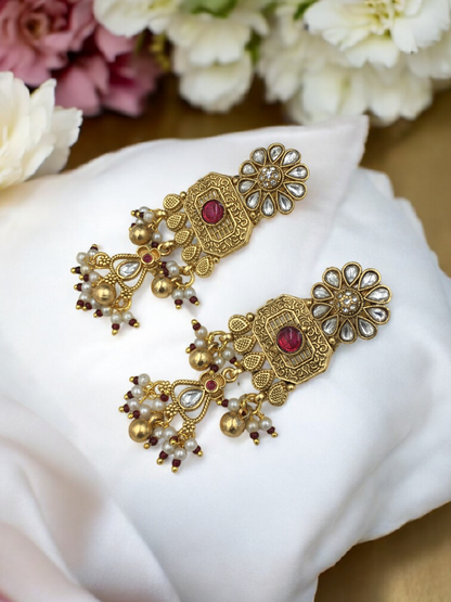 UNNATI BRASS NECKLACE SET