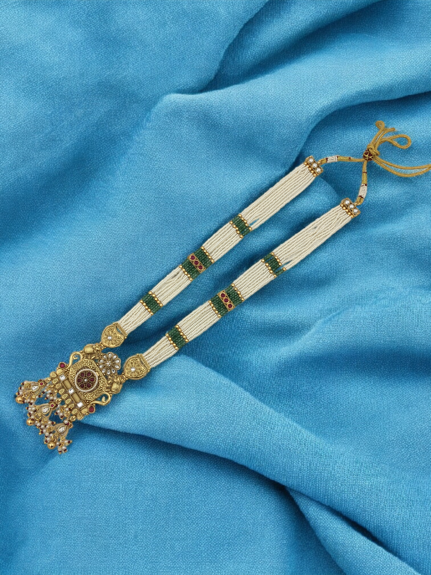 UNNATI BRASS NECKLACE SET