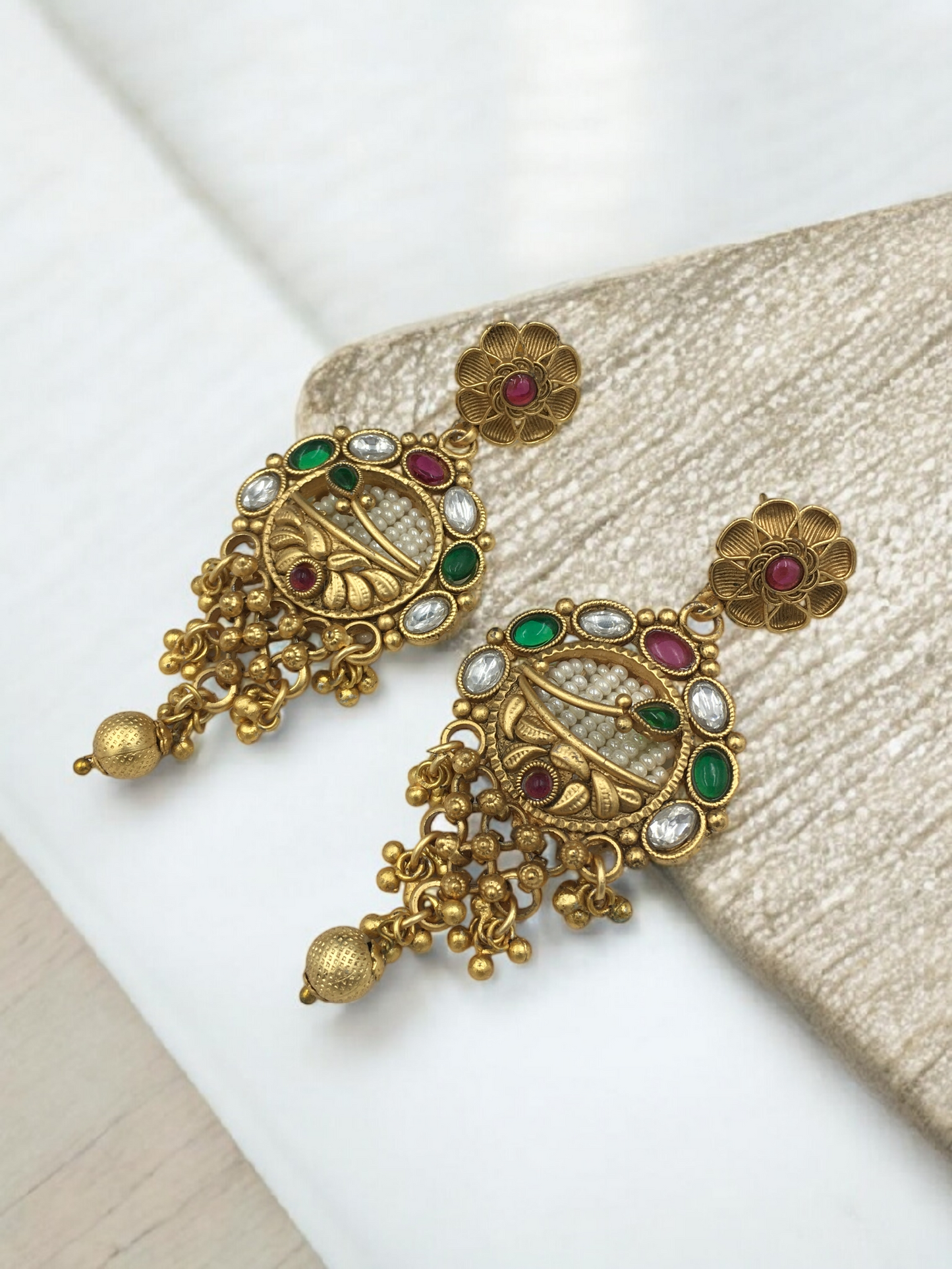 VAISHNAVI BRASS NECKLACE SET