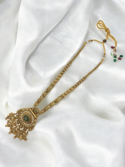 SAANVI BRASS NECKLACE SET