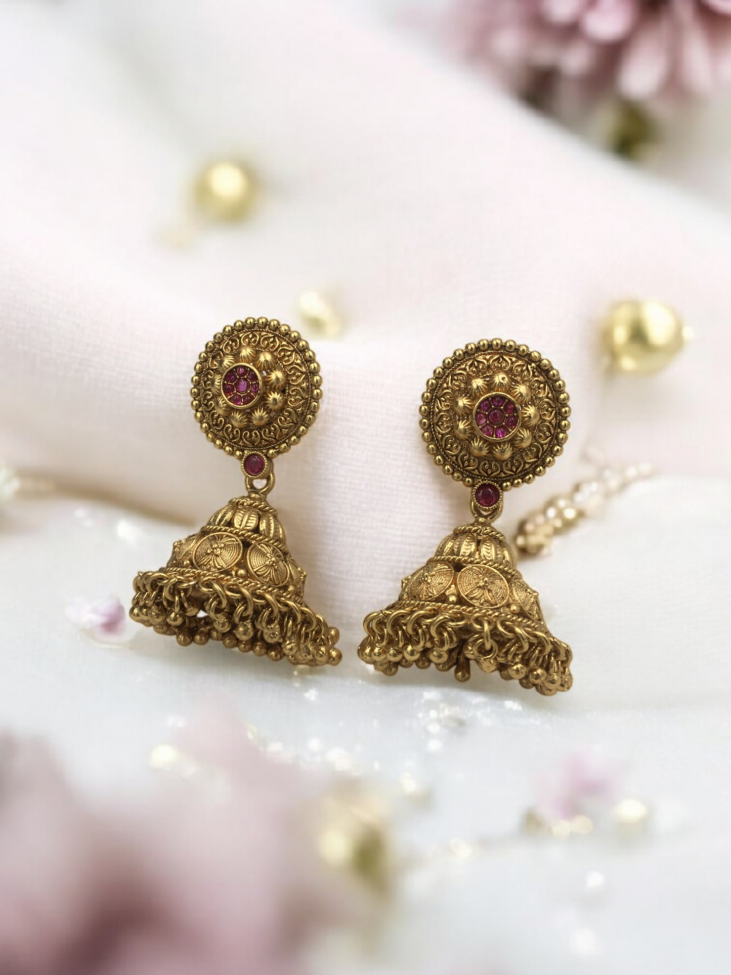 LILY BRASS NECKLACE SET