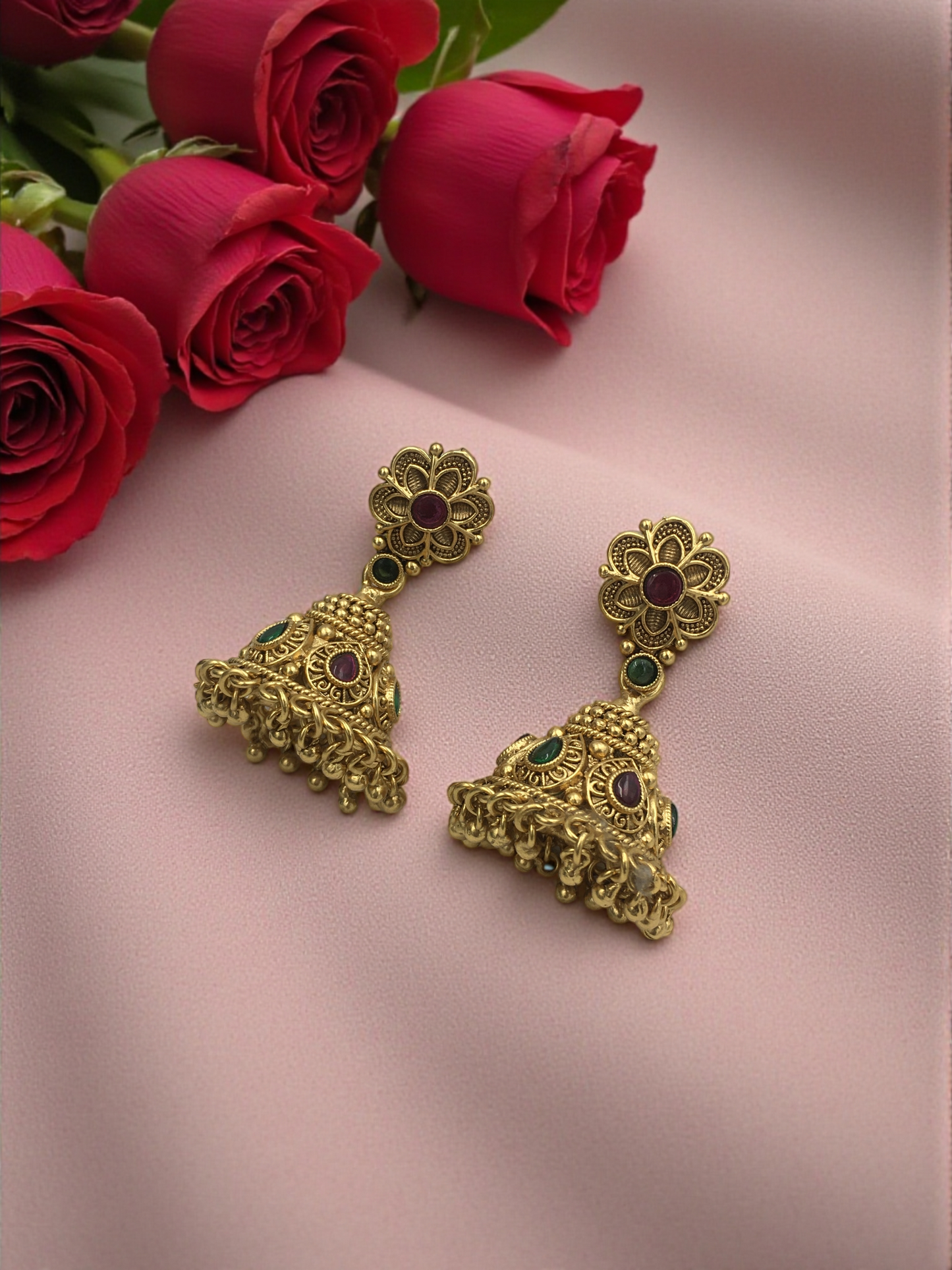 CATHERINE BRASS NECKLACE SET