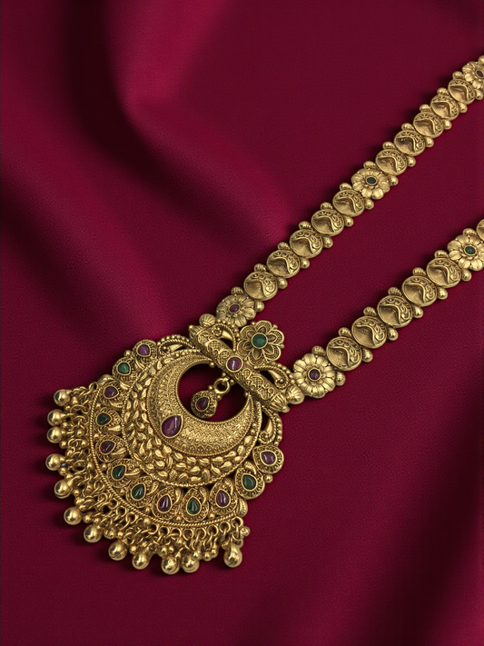 CATHERINE BRASS NECKLACE SET