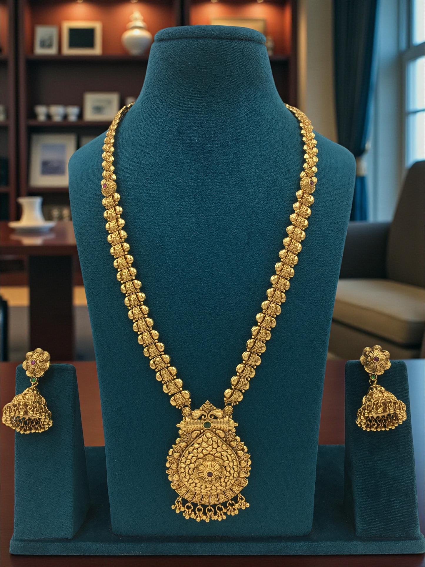 BELLA BRASS NECKLACE SET