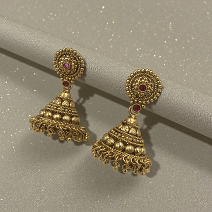 PATRICIA  BRASS NECKLACE SET