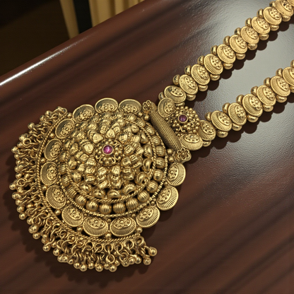 PATRICIA  BRASS NECKLACE SET