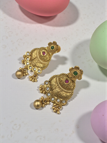 ARIA BRASS NECKLACE SET