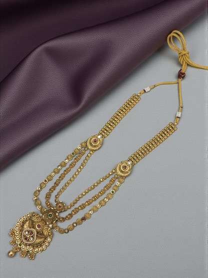 ARIA BRASS NECKLACE SET