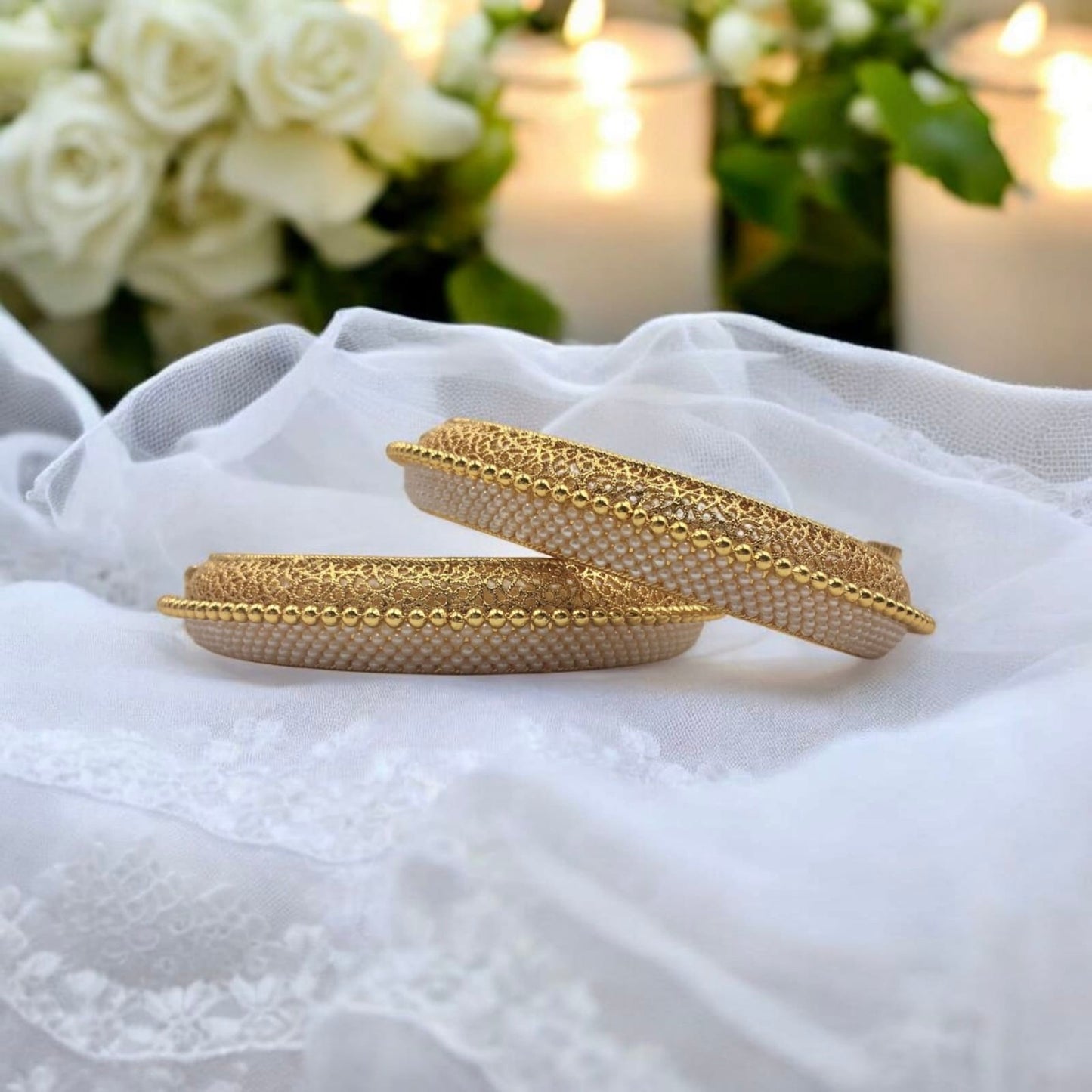 KARTHIKA RAJWADI BRASS BANGLES