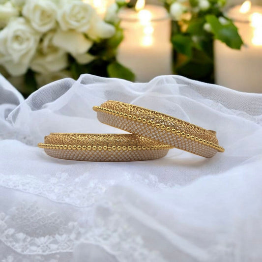 KARTHIKA RAJWADI BRASS BANGLES