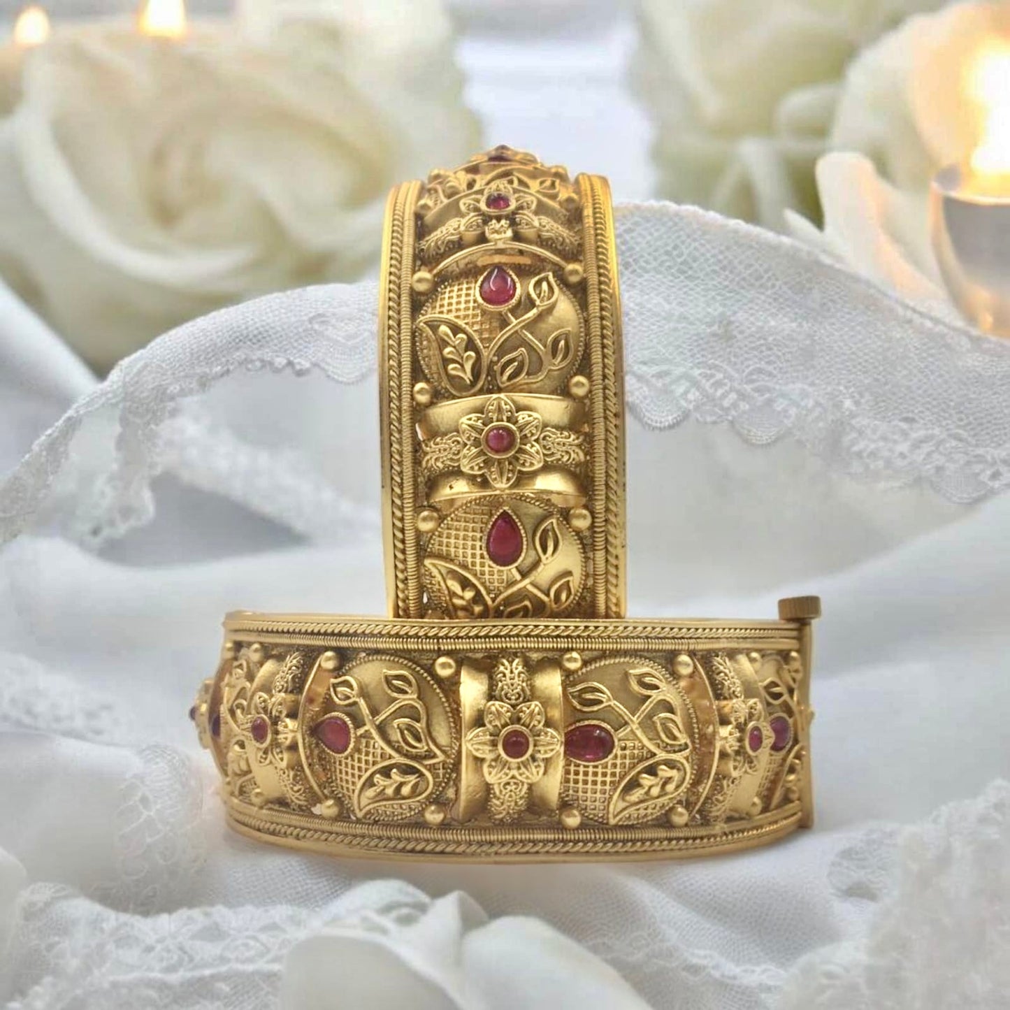 TANISHA RAJWADI BRASS BANGLES