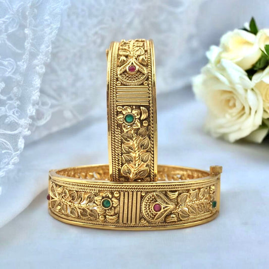 HARINI RAJWADI BRASS BANGLES