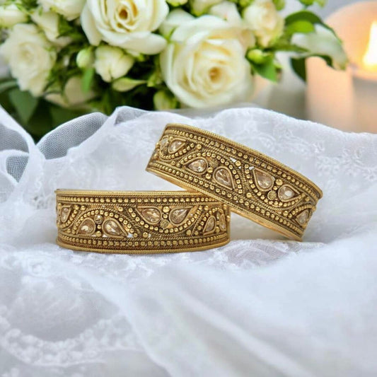 NIVETHA RAJWADI BRASS BANGLES