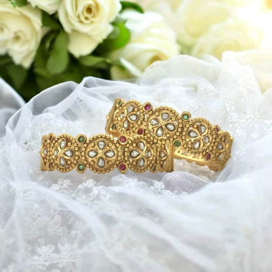 SAMPURNA RAJWADI BRASS BANGLES