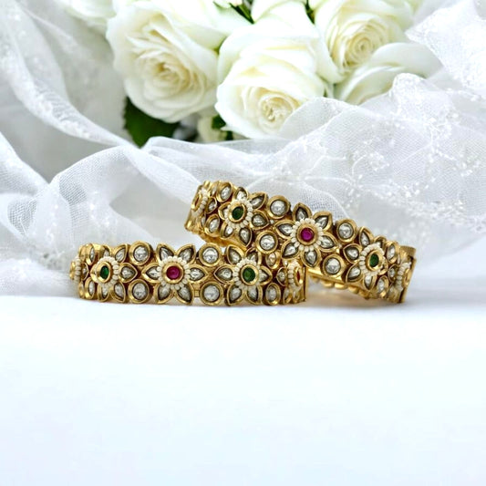 VARSHINI RAJWADI BRASS BANGLES