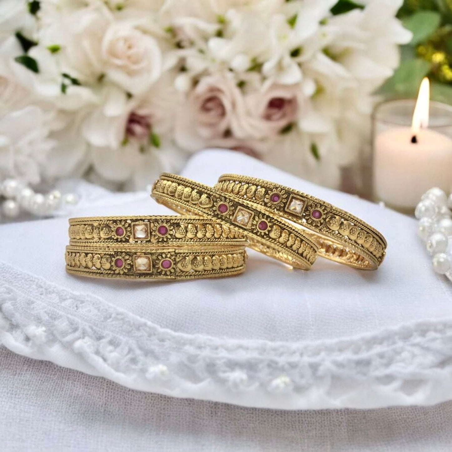 SHANVIKA RAJWADI BRASS BANGLES