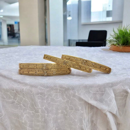 NANDHINI RAJWADI BRASS BANGLES