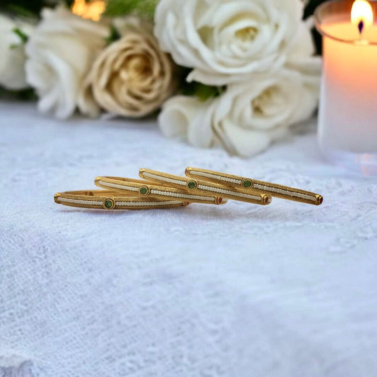 ASWINI RAJWADI BRASS BANGLES