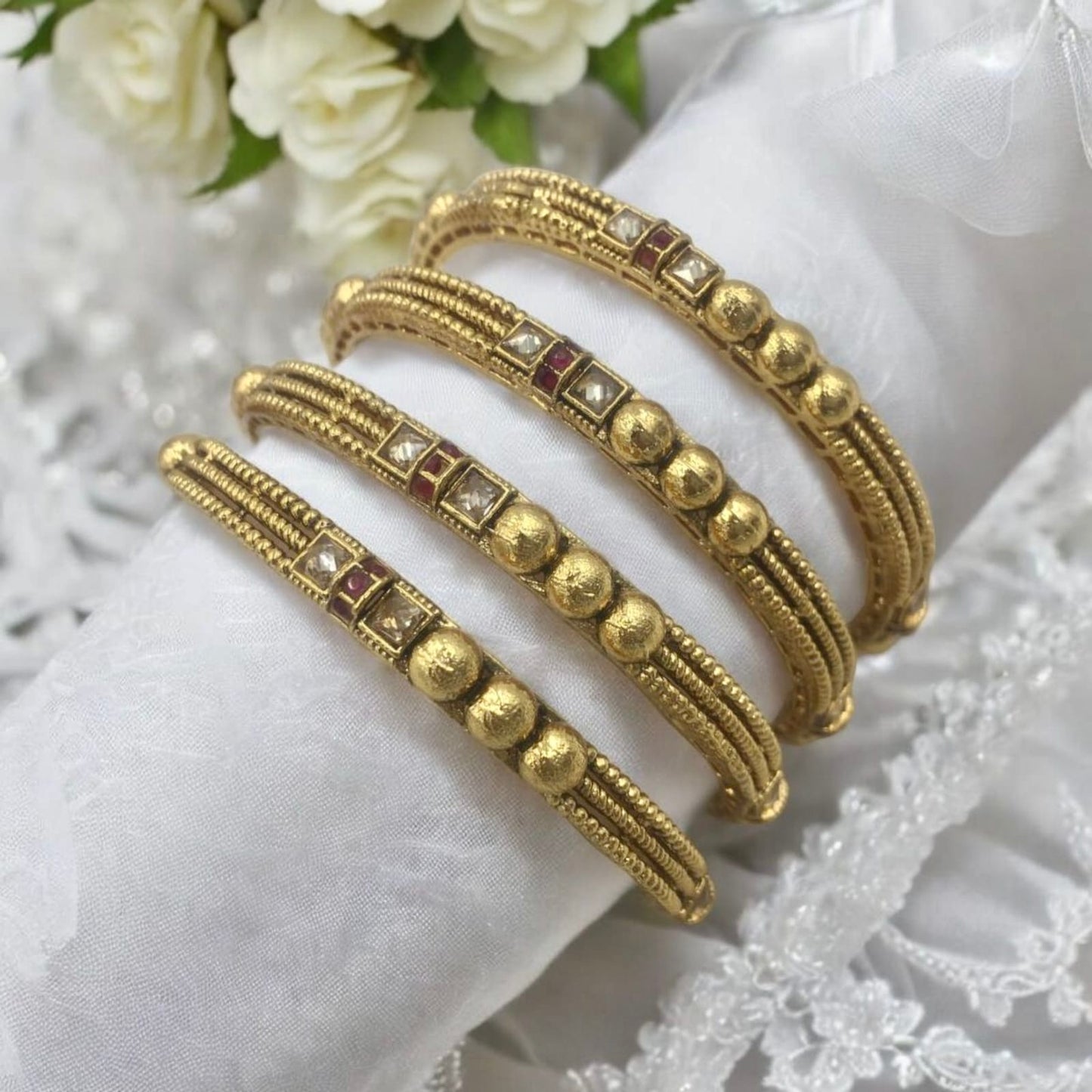 ALPANA RAJWADI BRASS BANGLES