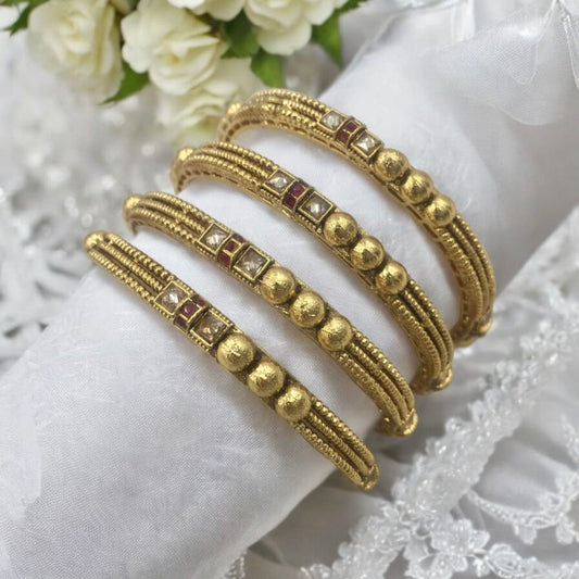 ALPANA RAJWADI BRASS BANGLES