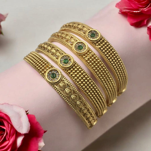 SHANMUGA RAJWADI BRASS BANGLES