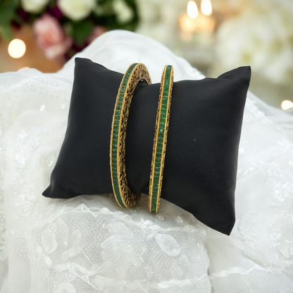 DIVYANKA RAJWADI BRASS BANGLES