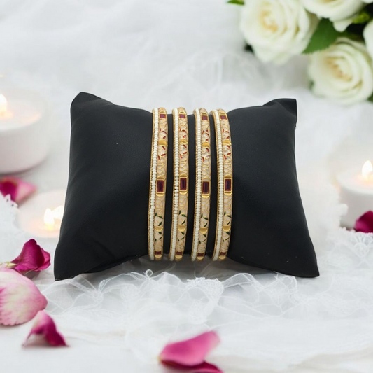 KEERTHIKA RAJWADI BRASS BANGLES