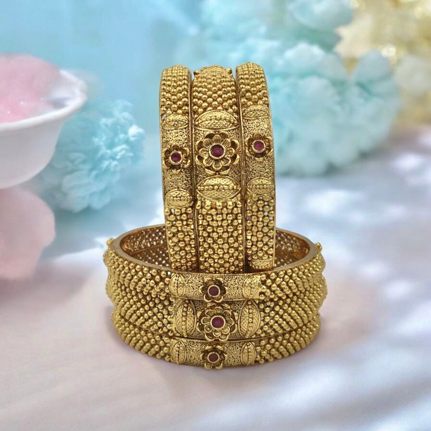 PRITI RAJWADI BRASS BANGLES