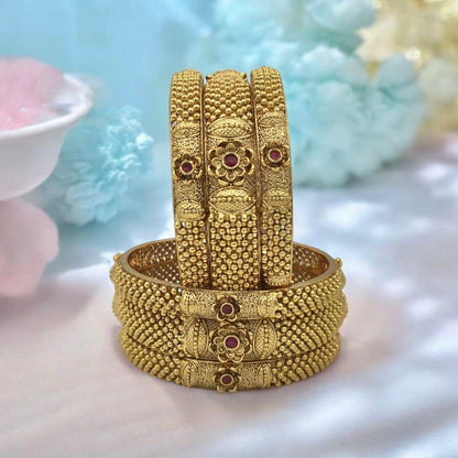 PRITI RAJWADI BRASS BANGLES