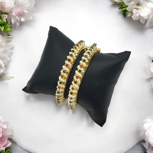 VIDUSHINI RAJWADI BRASS BANGLES