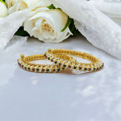 VIDUSHINI RAJWADI BRASS BANGLES