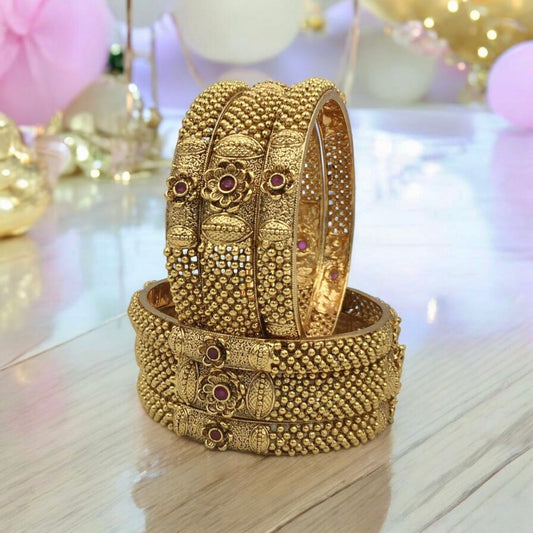 PRITI RAJWADI BRASS BANGLES