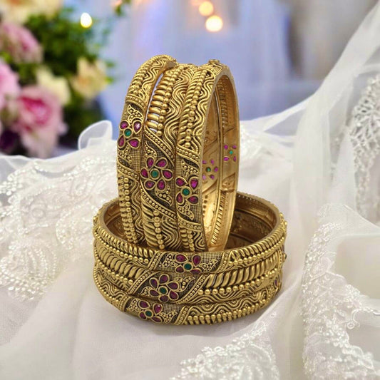 LIORA RAJWADI BRASS BANGLES