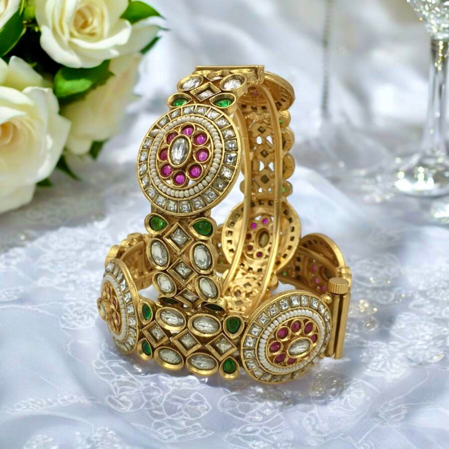 PRAKRITI RAJWADI BRASS BANGLES