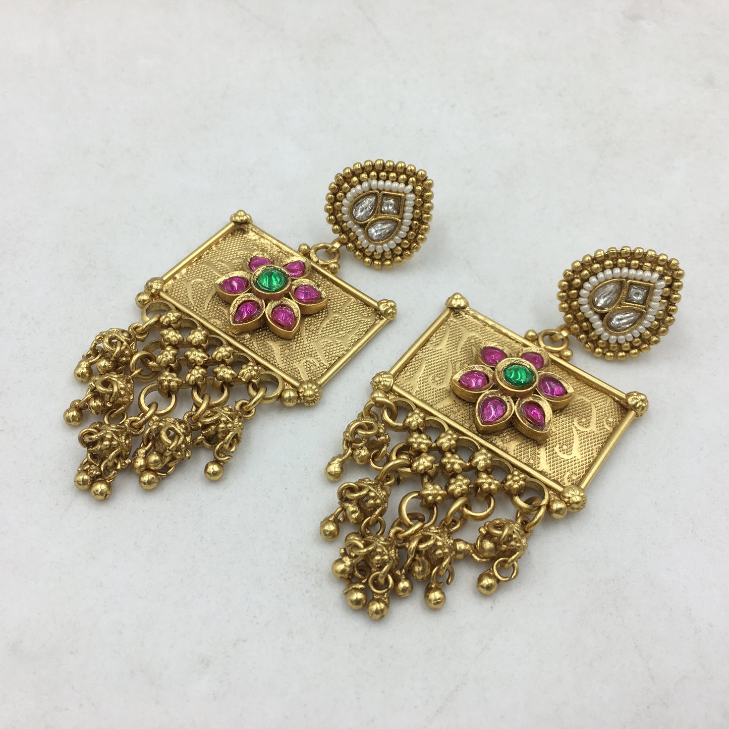 AARNA BRASS NECKLACE SET