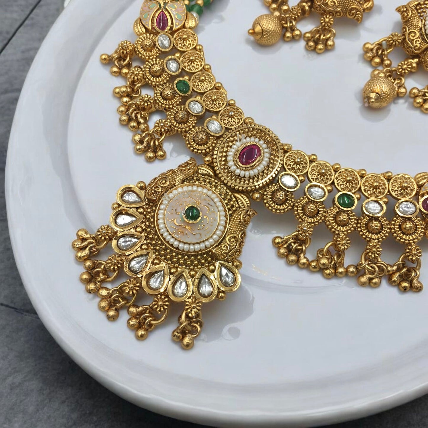 SITA BRASS NECKLACE SET