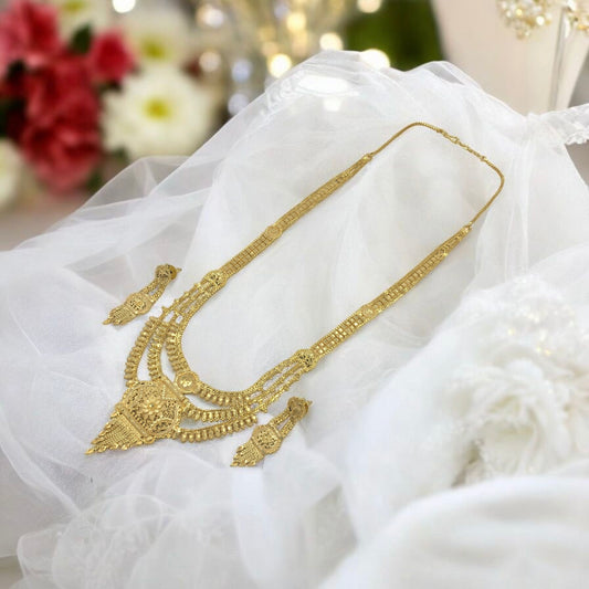 RUDRAKSHI FORMING NECKLACE SET