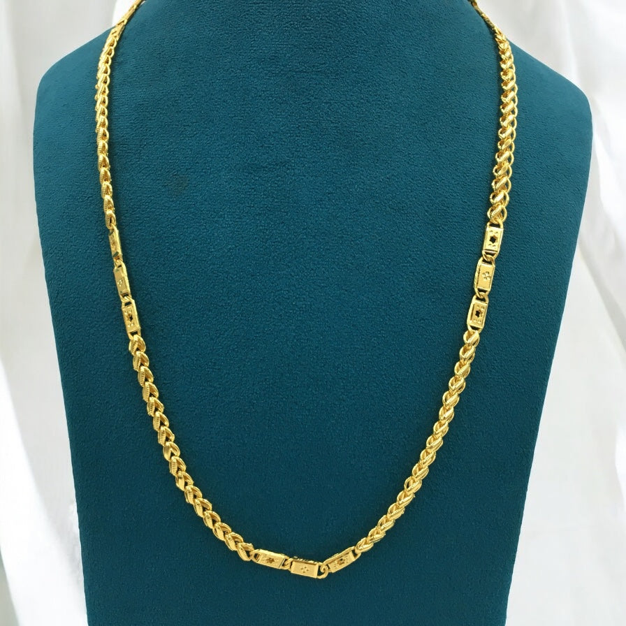LIONHEART MATTE 24 INCH MEN'S CHAIN