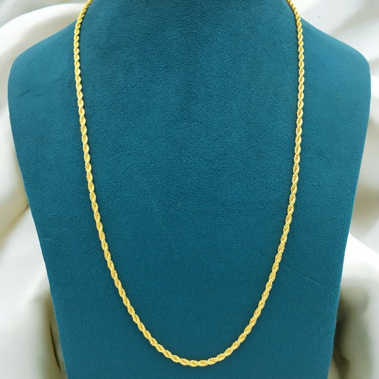 THE VALIANT WEAVE 24 INCH MEN'S CHAIN