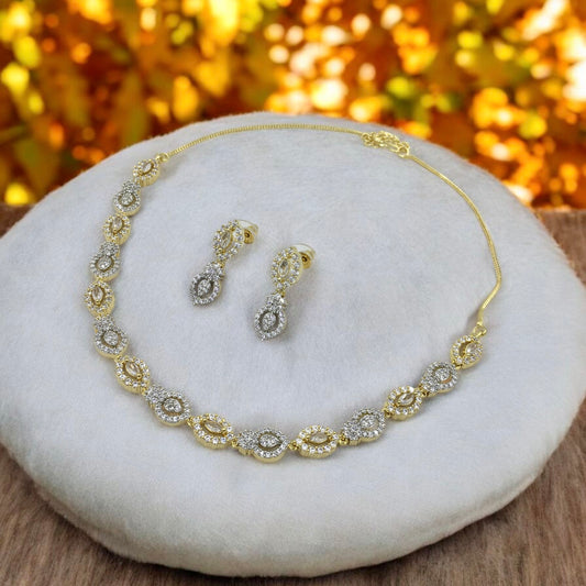 NISHI AD NECKLACE SET