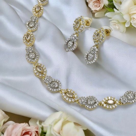 NISHI AD NECKLACE SET