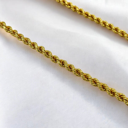 PRINCE OF GOLD 24 INCH MEN'S CHAIN