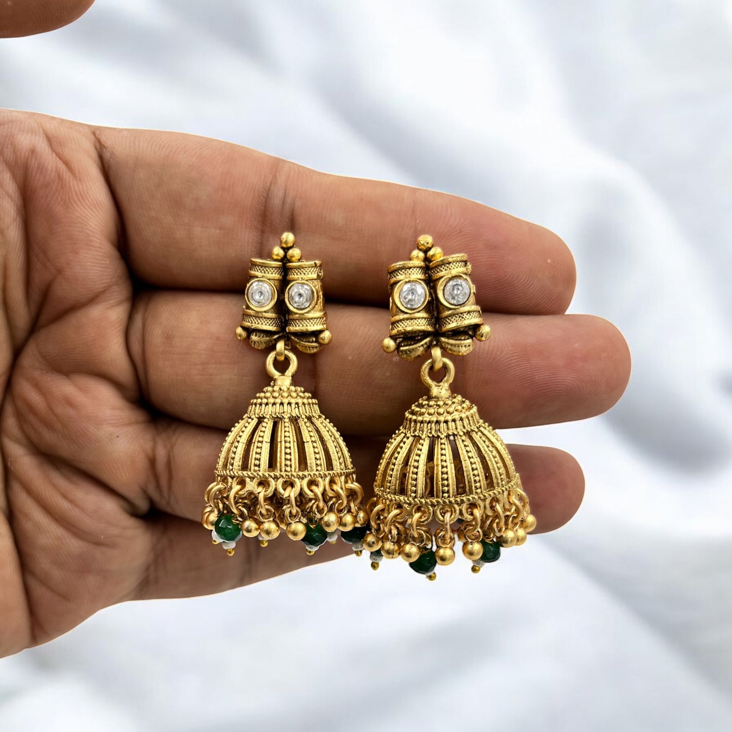 RAJWADI CLASSIC PEARL NECKLACE SET