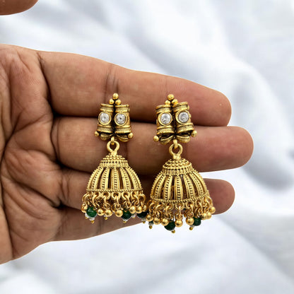 RAJWADI CLASSIC PEARL NECKLACE SET