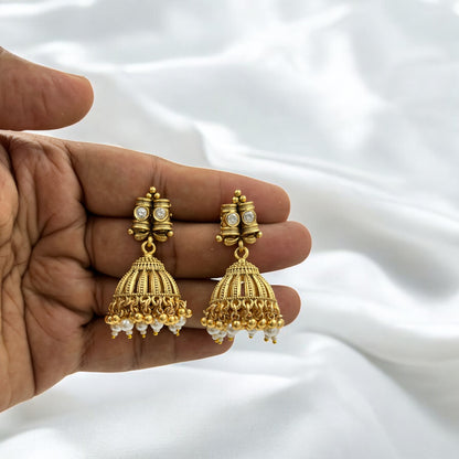 RAJWADI CLASSIC PEARL NECKLACE SET