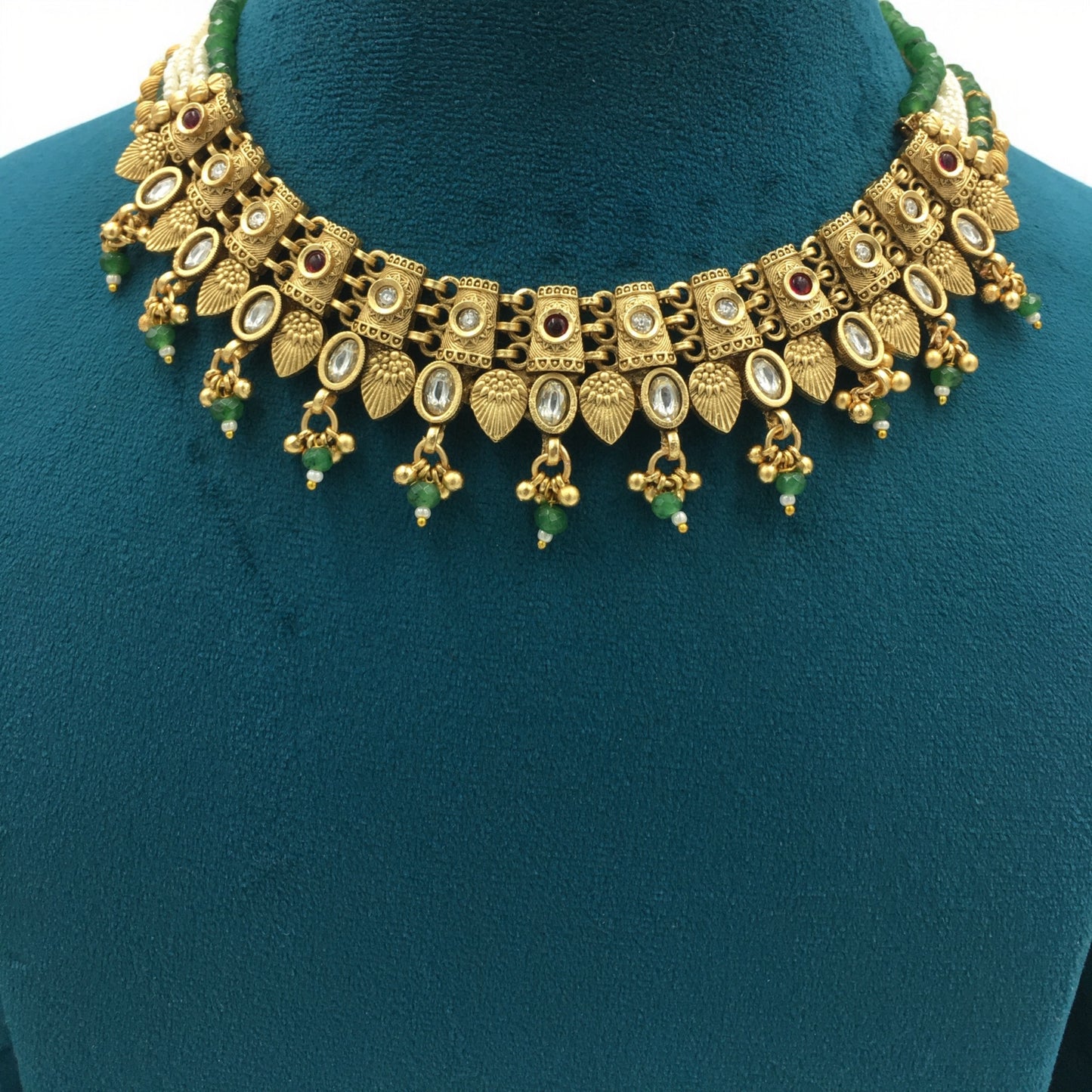 AVANTIKA RAJWADI NECKLACE SET