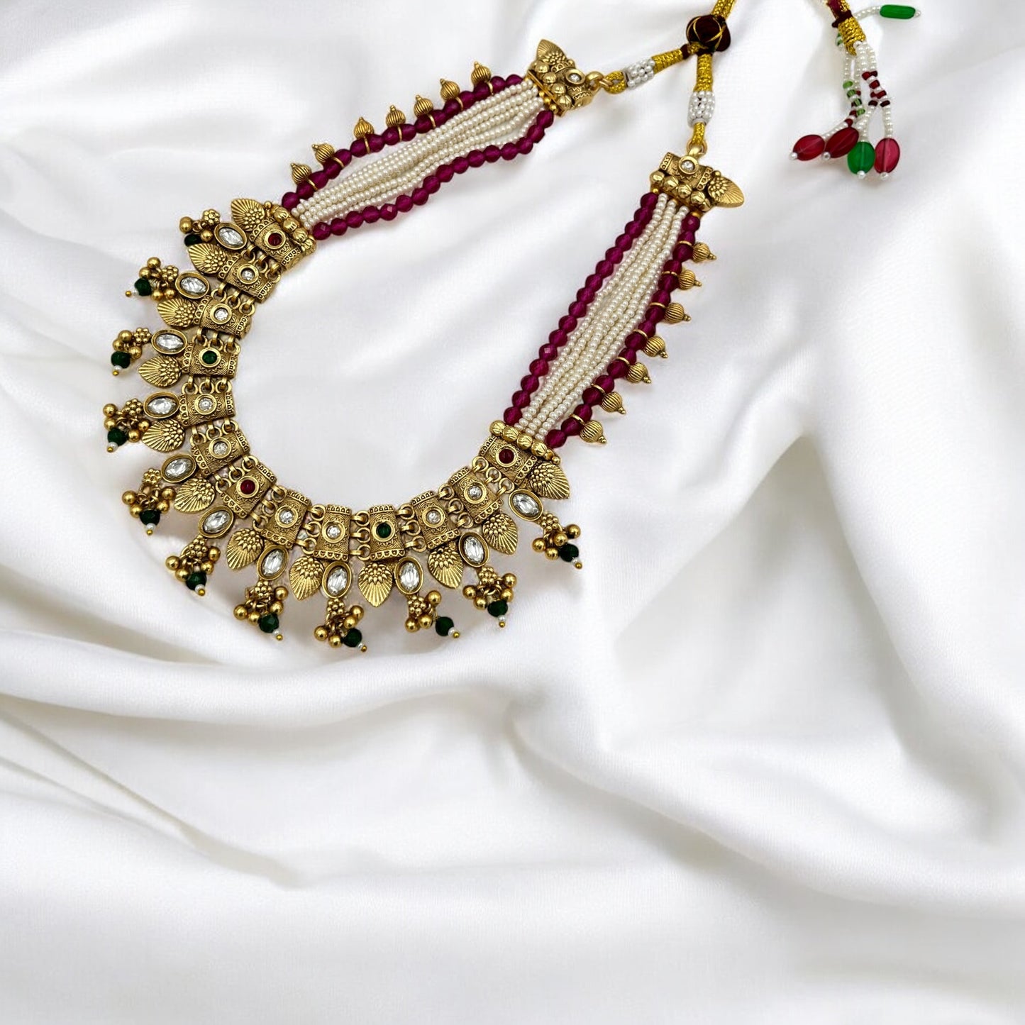 AVANTIKA RAJWADI NECKLACE SET