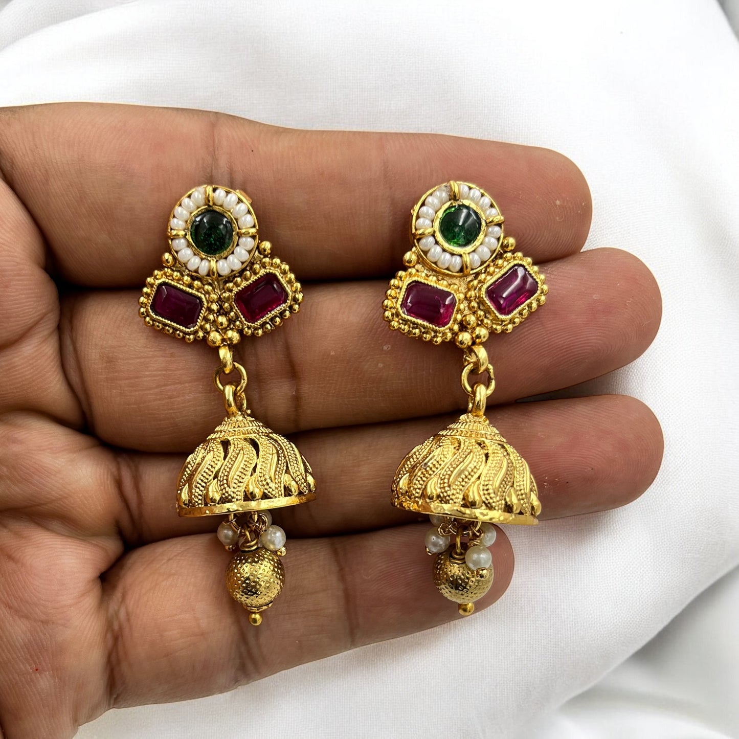 VAISHNAVI RAJWADI NECKLACE SET